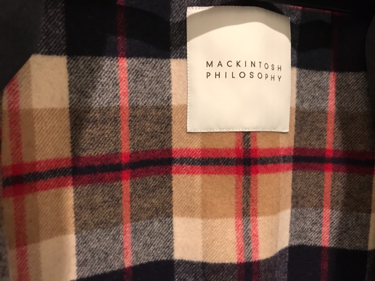 MACKINTOSH PHILOSOPHYステンカラーコート-