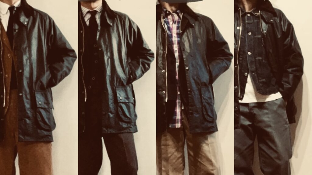 Barbour Beaufort　コーデ