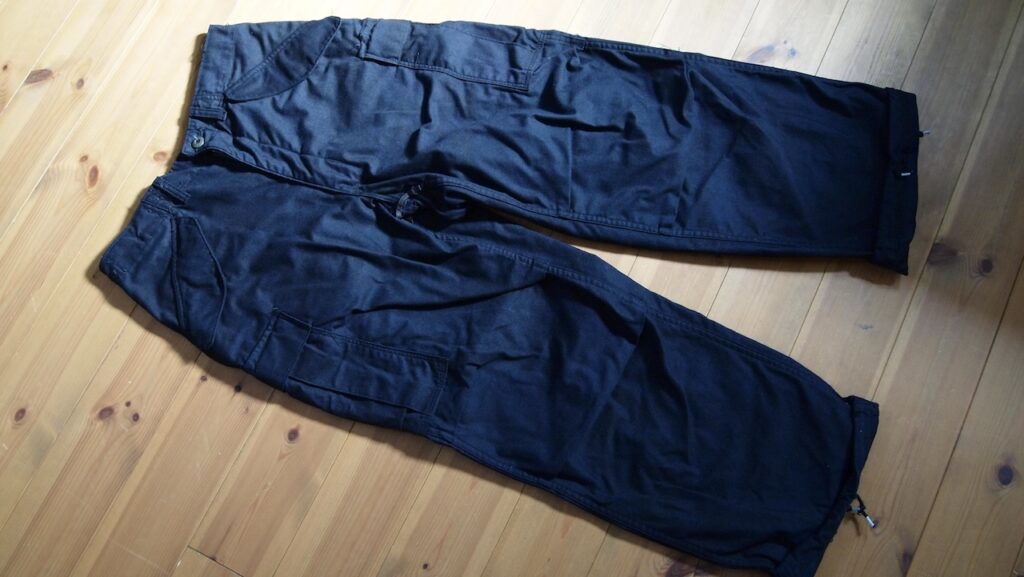 m-65 DEEP BLACK カーゴパンツ