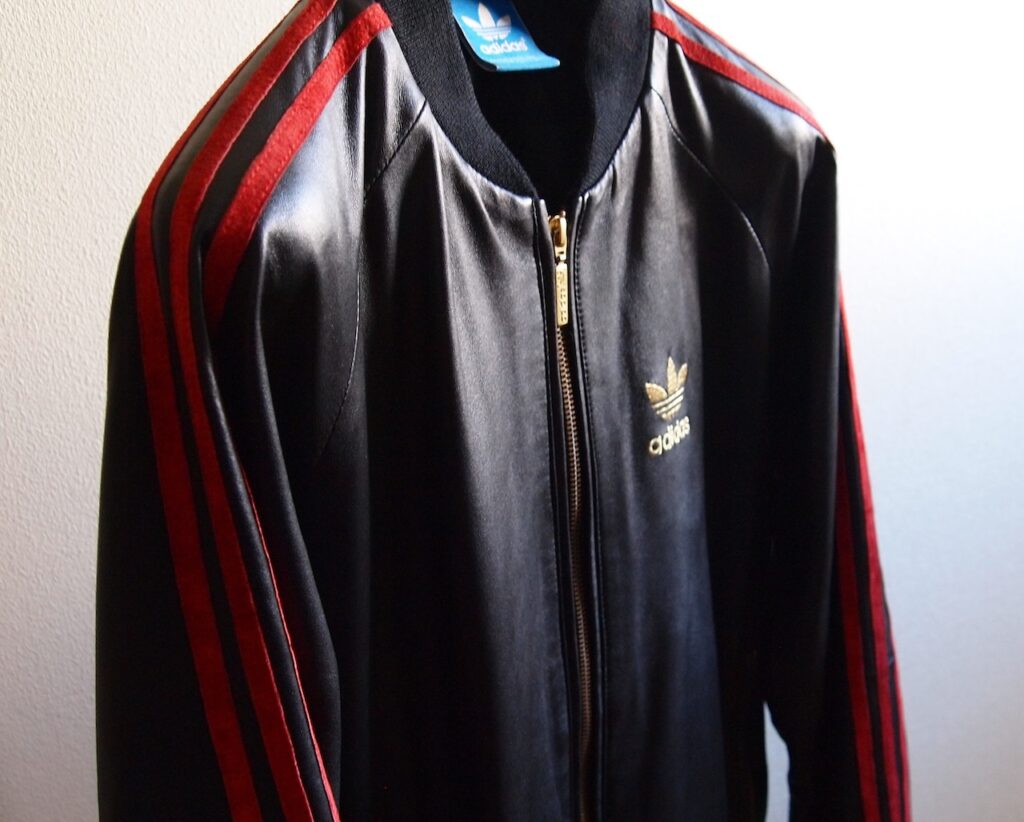 Adidas レザートラックジャケット05