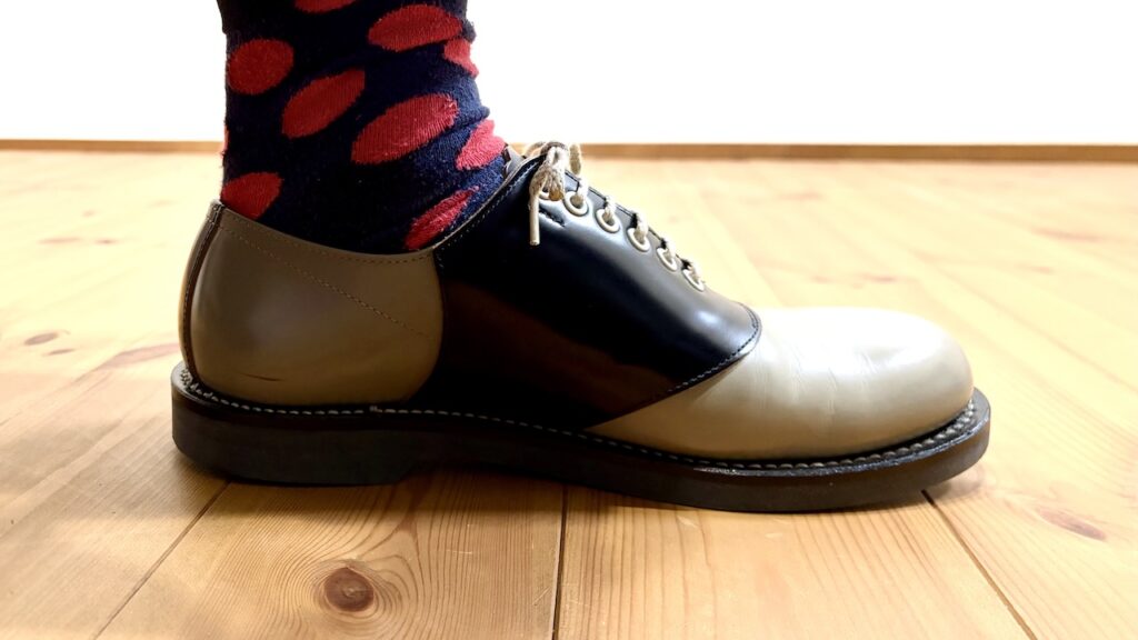 リーガル REGAL　サドルシューズ サイズ感