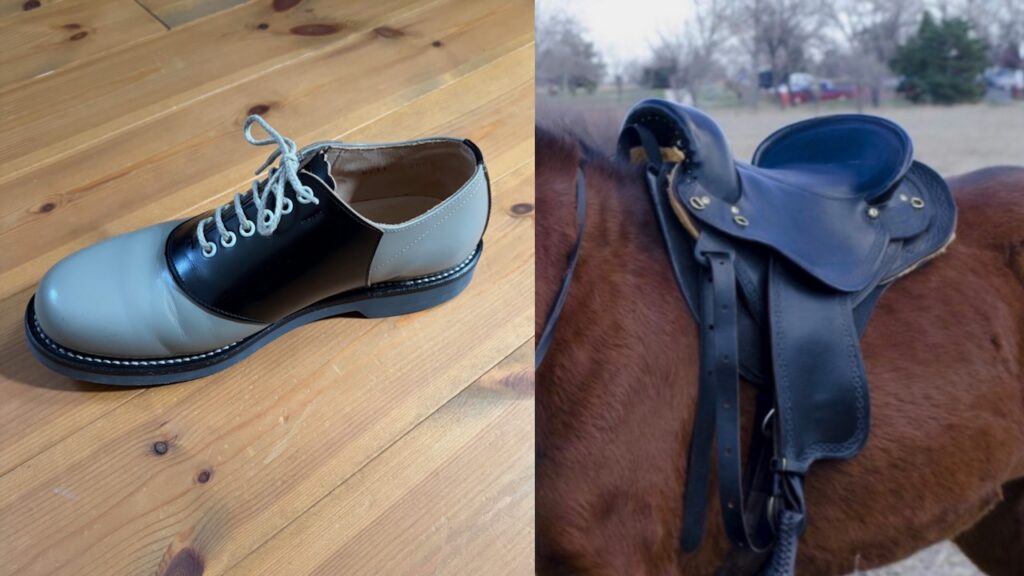 サドルシューズの由来