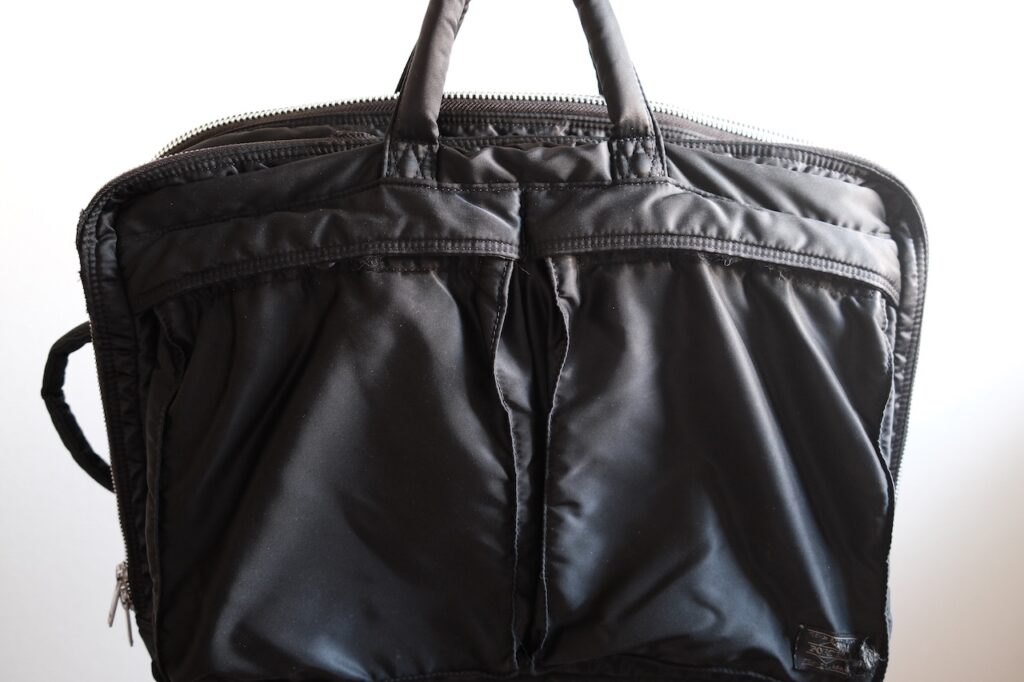 フロントポケット
porter_3way_briefcase