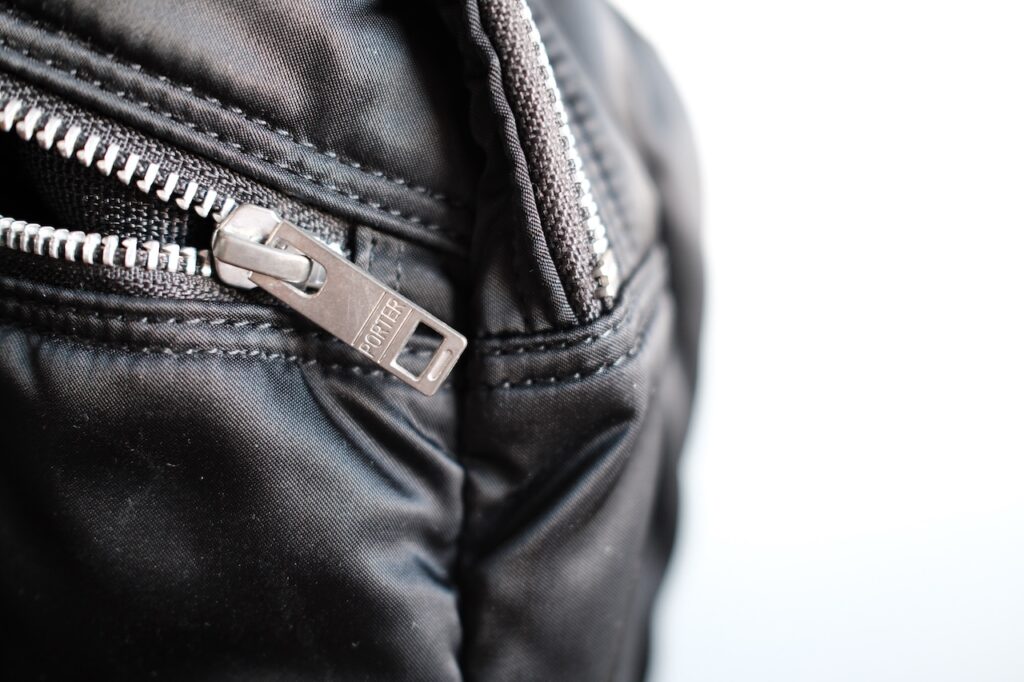 ファスナー　porter_3way_briefcase 