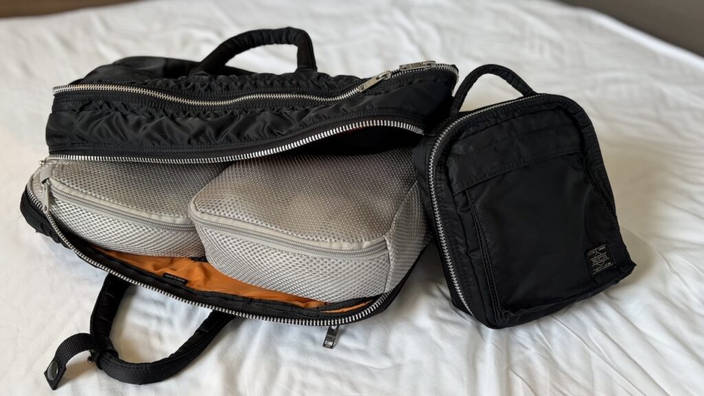 パッキング例2
porter_3way_briefcase 